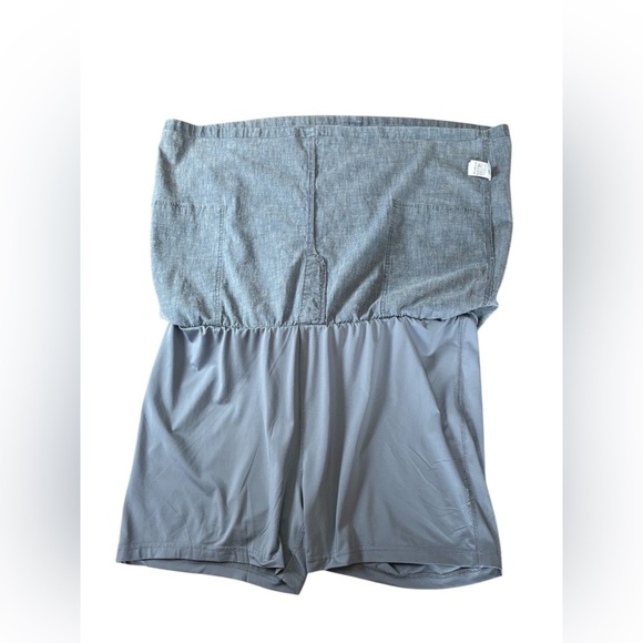 NWOT, Lands' End, Plus Size Skort With Elastic Waistband, 22W, Blue - Picture 3 of 9